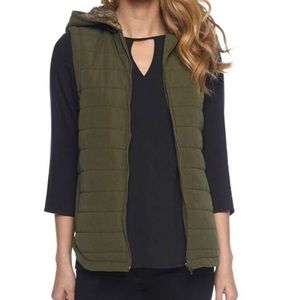 Jack by bb Dakota olive green vest